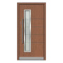 Porte d’entrée bois Pirnar 2521 sur mesure | A2T