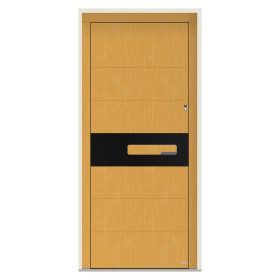 Porte d’entrée bois Pirnar 6005 sur mesure | A2T