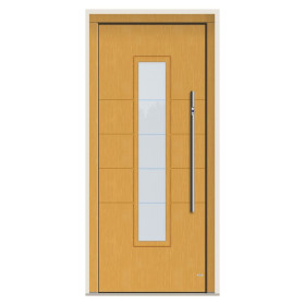 Porte d’entrée bois Pirnar 1033 sur mesure | A2T