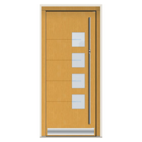 Porte d’entrée bois Pirnar 1682 sur mesure | A2T