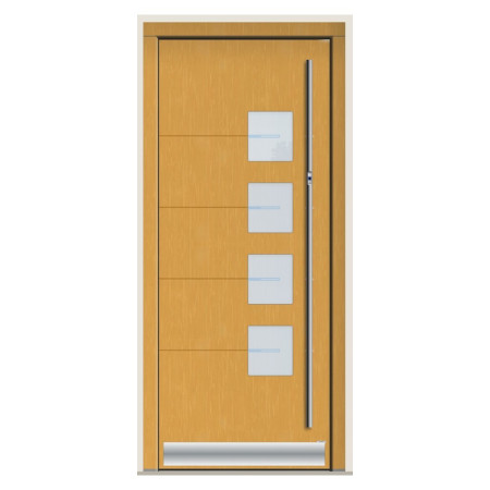 Porte d’entrée bois Pirnar 1682 sur mesure | A2T