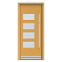 Porte d’entrée bois Pirnar 1673 sur mesure | A2T