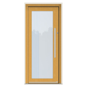 Porte d’entrée bois Pirnar 1005 sur mesure | A2T