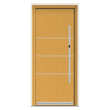 Porte d’entrée bois Pirnar 1830 sur mesure | A2T