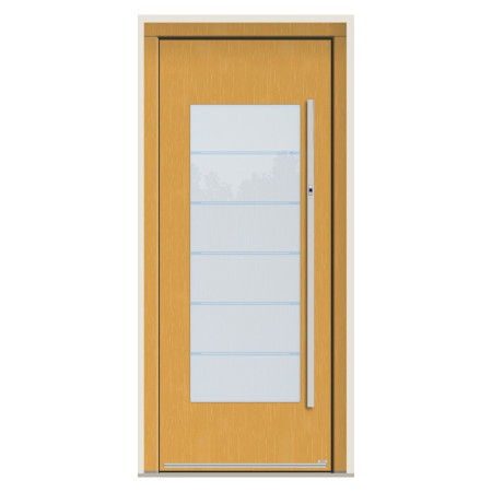 Porte d’entrée bois Pirnar 1841 sur mesure | A2T