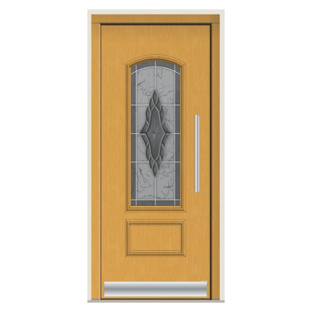 Porte d’entrée bois Pirnar 3141 sur mesure | A2T