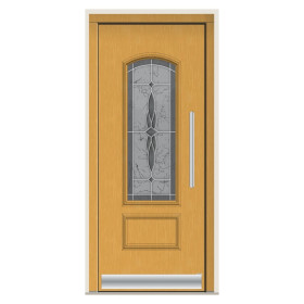 Porte d’entrée bois Pirnar 3142 sur mesure | A2T