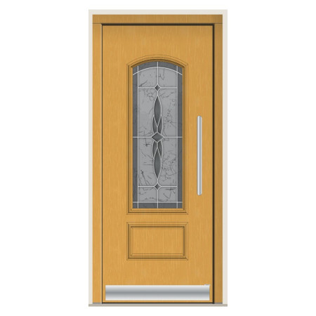Porte d’entrée bois Pirnar 3142 sur mesure | A2T