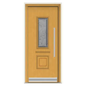 Porte d’entrée bois Pirnar 3340 sur mesure | A2T