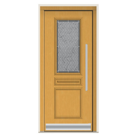 Porte d’entrée bois Pirnar 3350 sur mesure | A2T