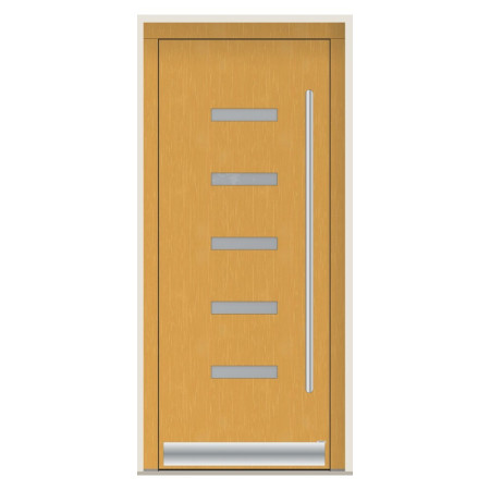 Porte d’entrée bois Pirnar 8150 sur mesure | A2T