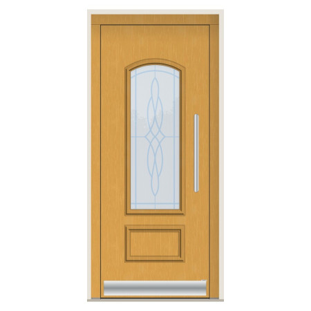 Porte d’entrée bois Pirnar 8190 sur mesure | A2T