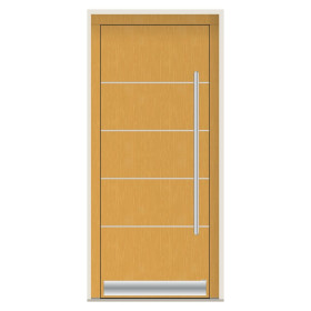 Porte d’entrée bois Pirnar 8210 sur mesure | A2T