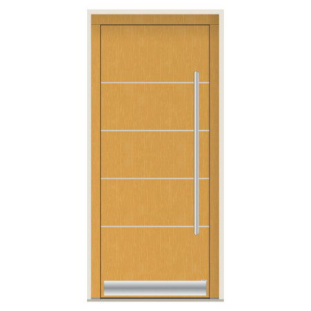 Porte d’entrée bois Pirnar 8210 sur mesure | A2T