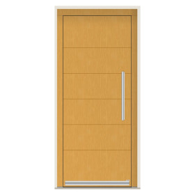 Porte d’entrée bois Pirnar 8211 sur mesure | A2T