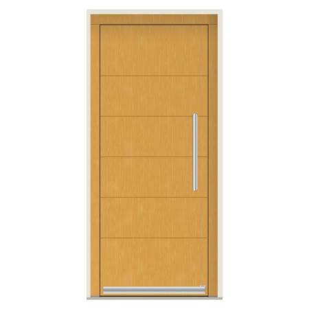 Porte d’entrée bois Pirnar 8211 sur mesure | A2T