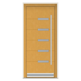 Porte d’entrée bois Pirnar 8270 sur mesure | A2T