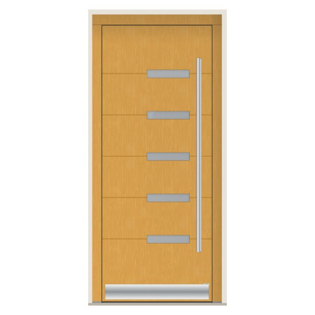 Porte d’entrée bois Pirnar 8270 sur mesure | A2T