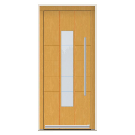 Porte d’entrée bois Pirnar 8280 sur mesure | A2T