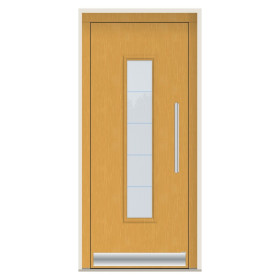 Porte d’entrée bois Pirnar 8300 sur mesure | A2T
