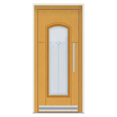 Porte d’entrée bois Pirnar 8370 sur mesure | A2T