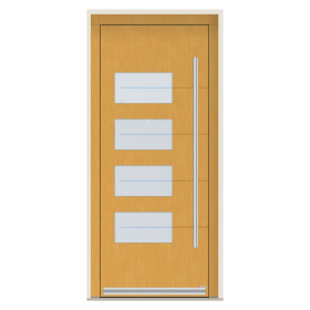 Porte d’entrée bois Pirnar 8410 sur mesure | A2T
