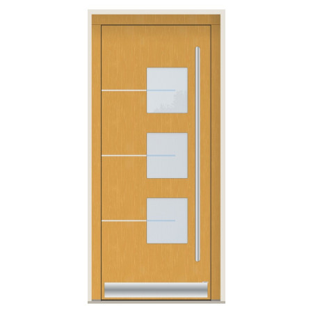 Porte d’entrée bois Pirnar 8450 sur mesure | A2T