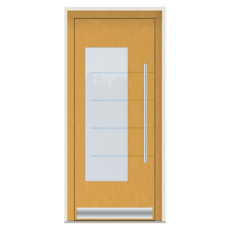 Porte d’entrée bois Pirnar 8470 sur mesure | A2T
