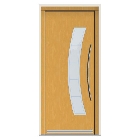 Porte d’entrée bois Pirnar 8130P sur mesure | A2T