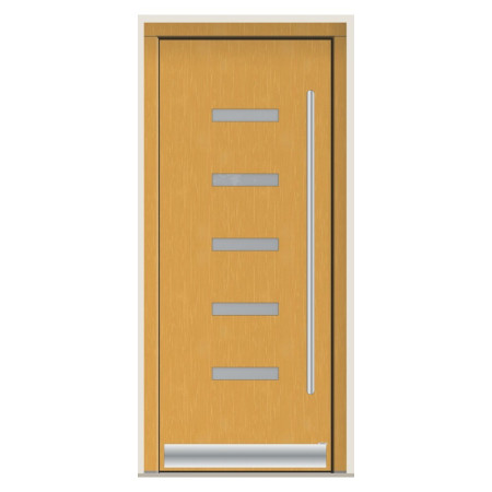 Porte d’entrée bois Pirnar 8150P sur mesure | A2T