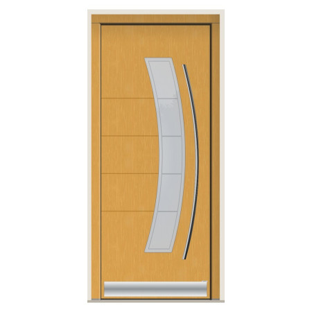 Porte d’entrée bois Pirnar 8230P sur mesure | A2T