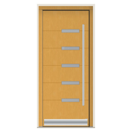 Porte d’entrée bois Pirnar 8270P sur mesure | A2T