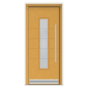 Porte d’entrée bois Pirnar 8290P sur mesure | A2T