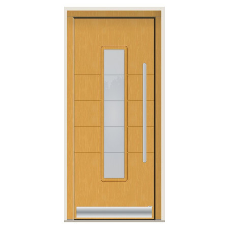 Porte d’entrée bois Pirnar 8290P sur mesure | A2T
