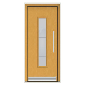 Porte d’entrée bois Pirnar 8300P sur mesure | A2T
