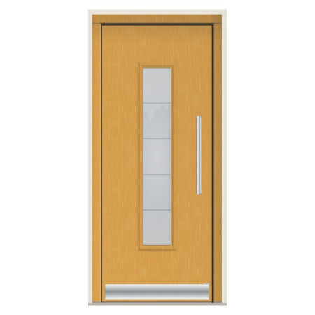 Porte d’entrée bois Pirnar 8300P sur mesure | A2T