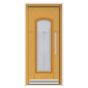 Porte d’entrée bois Pirnar 8370P sur mesure | A2T