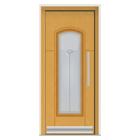 Porte d’entrée bois Pirnar 8370P sur mesure | A2T