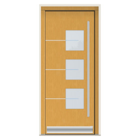 Porte d’entrée bois Pirnar 8450P sur mesure | A2T