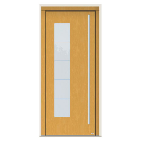 Porte d’entrée bois Pirnar 8480P sur mesure | A2T