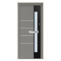 Porte d’entrée bois-alu Pirnar 0130 sur mesure | A2T