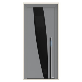 Porte d’entrée bois-alu Pirnar 0170 sur mesure | A2T