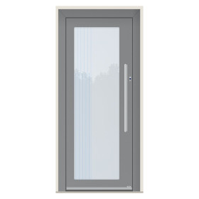 Porte d’entrée bois-alu Pirnar 1005 sur mesure | A2T