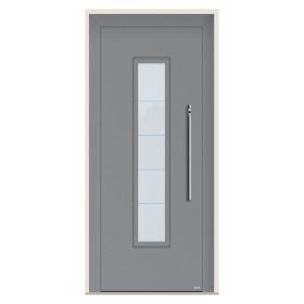 Porte d’entrée bois-alu Pirnar 1031 sur mesure | A2T