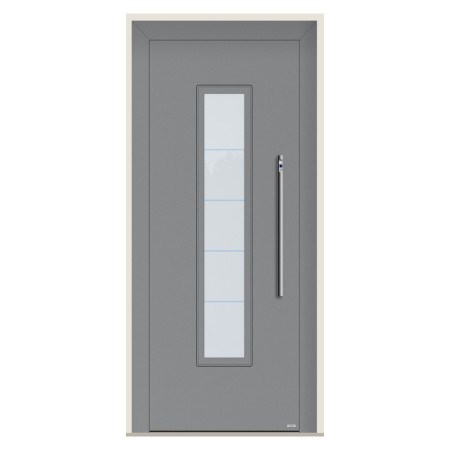 Porte d’entrée bois-alu Pirnar 1031 sur mesure | A2T