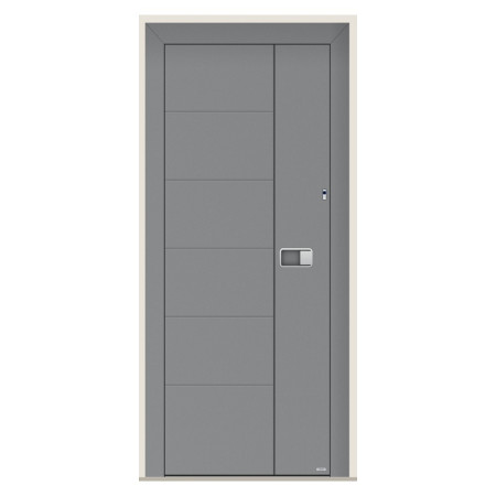 Porte d’entrée bois-alu Pirnar 1641 sur mesure | A2T