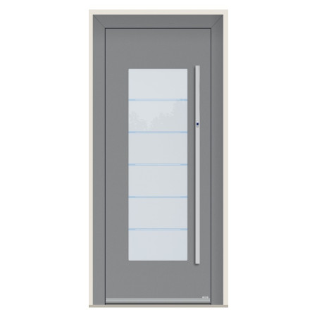 Porte d’entrée bois-alu Pirnar 1841 sur mesure | A2T