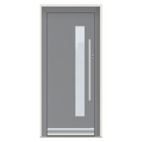 Porte d’entrée bois-alu Pirnar 1882 sur mesure | A2T