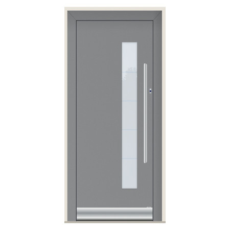 Porte d’entrée bois-alu Pirnar 1882 sur mesure | A2T