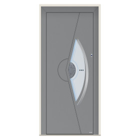 Porte d’entrée bois-alu Pirnar 1980 sur mesure | A2T